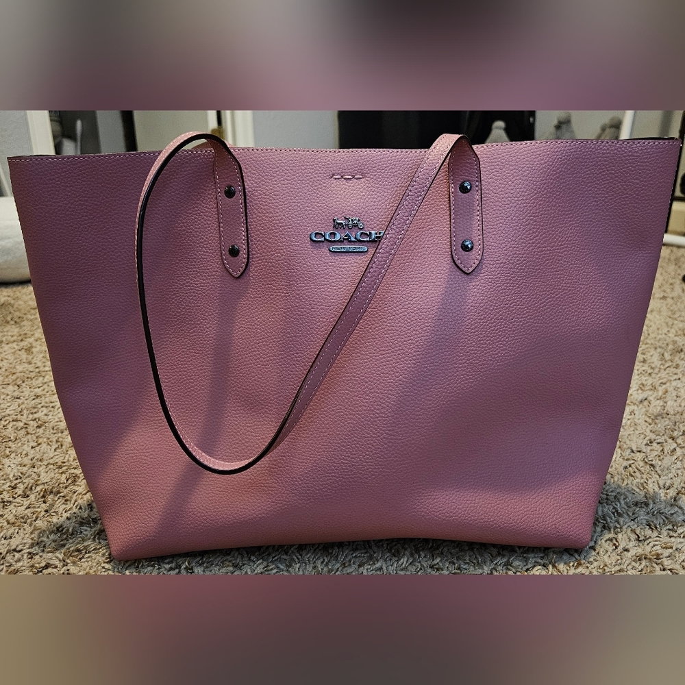 Pink Coach Tote Bag 🩷